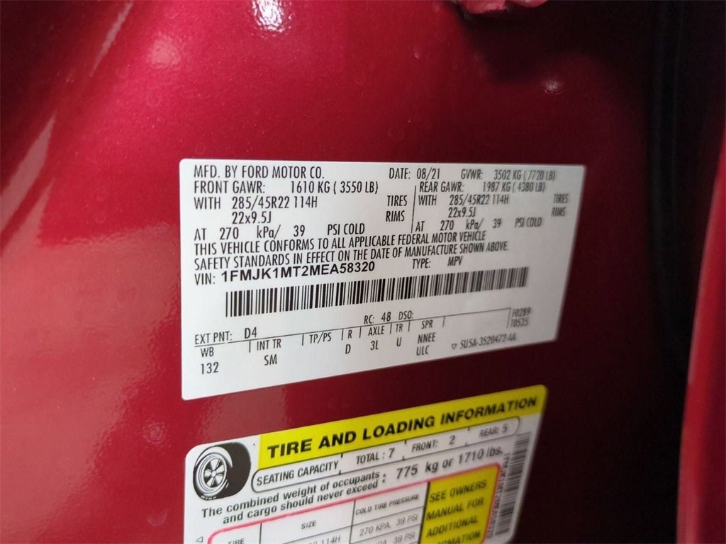 2021 Ford Expedition Max Platinum