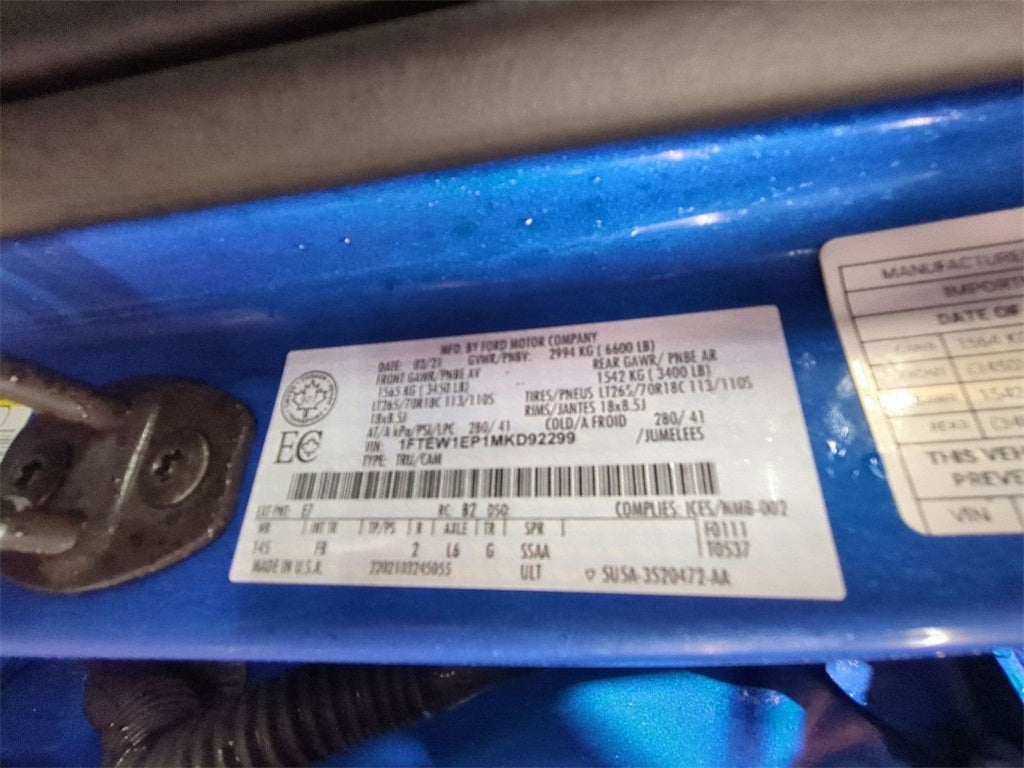 2021 Ford F-150 Lariat