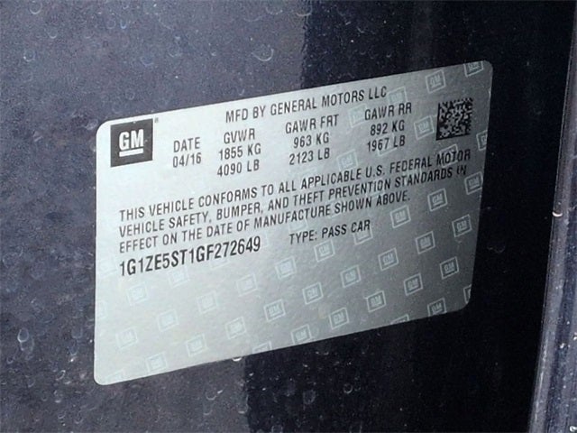 2016 Chevrolet Malibu LT 1LT