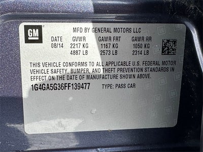 2015 Buick LaCrosse Base