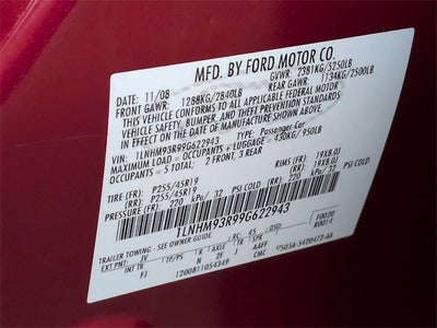 2009 Lincoln MKS Base