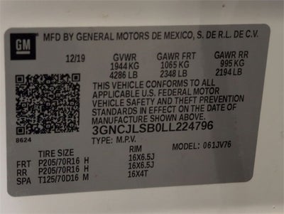 2020 Chevrolet Trax LT