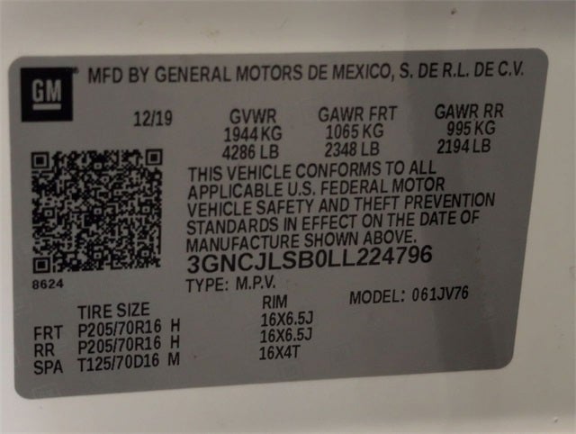 2020 Chevrolet Trax LT