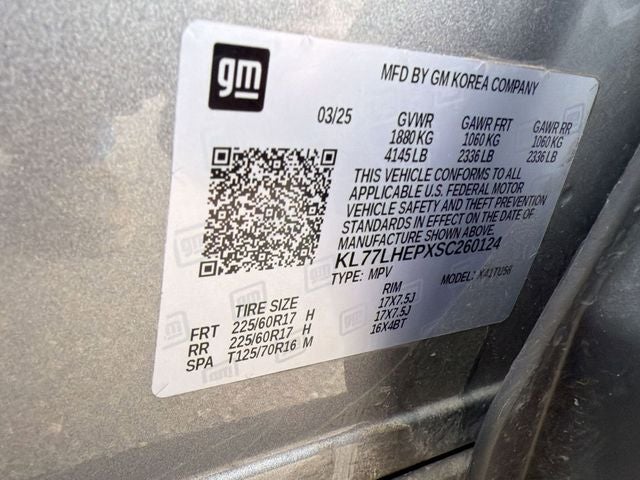 2025 Chevrolet Trax LT