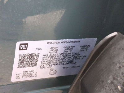 2025 Chevrolet Trax LT