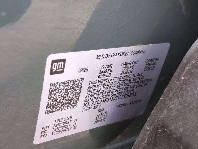 2025 Chevrolet Trax LT