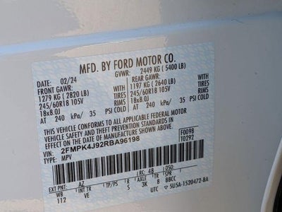 2024 Ford Edge SEL