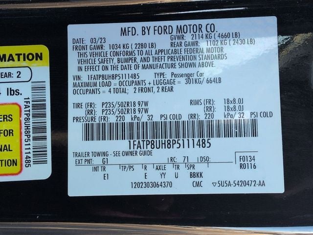 2023 Ford Mustang EcoBoost Premium