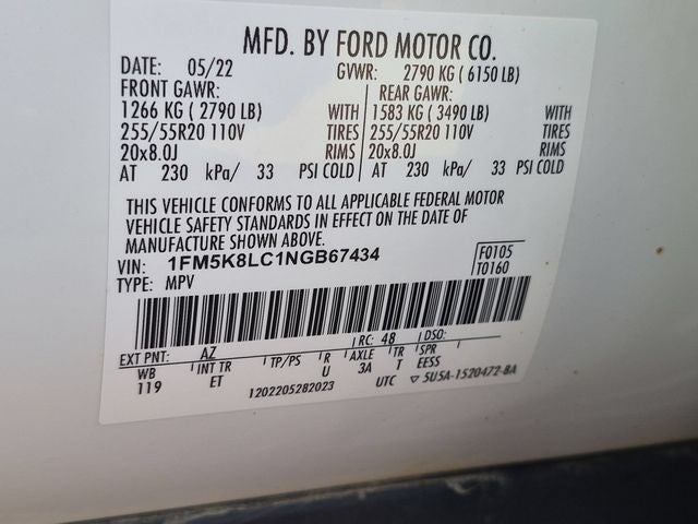 2022 Ford Explorer King Ranch