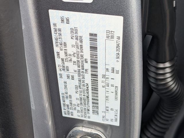 2021 Ford Escape SEL