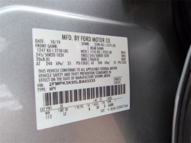 2020 Ford Edge Titanium