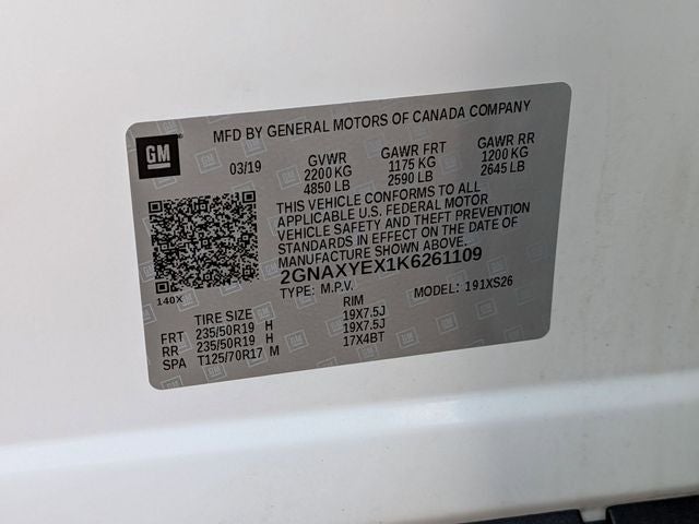 2019 Chevrolet Equinox Premier