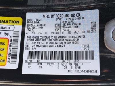 2025 Ford Bronco Sport Big Bend