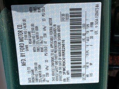 2024 Ford Bronco Sport Outer Banks