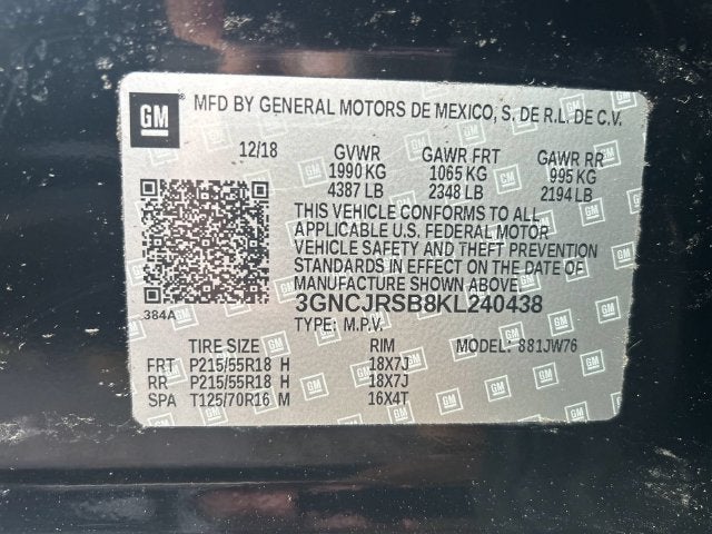 2019 Chevrolet Trax Premier