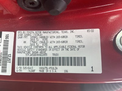 2022 Toyota Tundra Limited