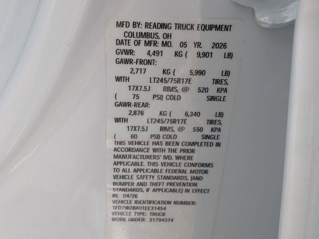 2026 Ford F-250SD XL