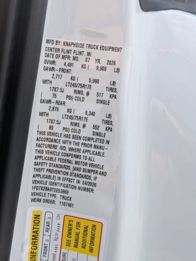 2026 Ford F-250SD XL