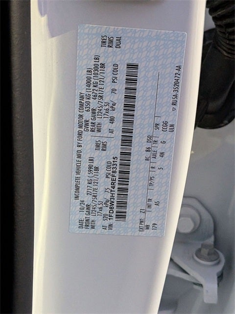 2024 Ford F-350SD 9' Knapheide Aluminum Crane Body 32' crane