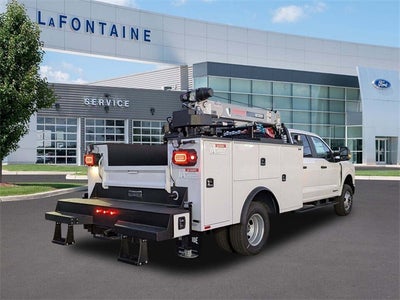 2024 Ford F-350SD 9' Knapheide Aluminum Crane Body 32' crane
