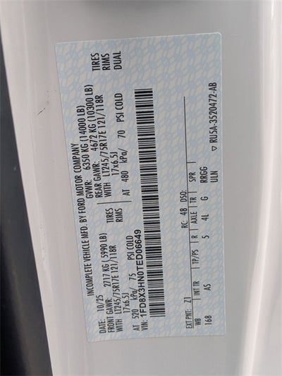 2026 Ford F-350SD XL DRW