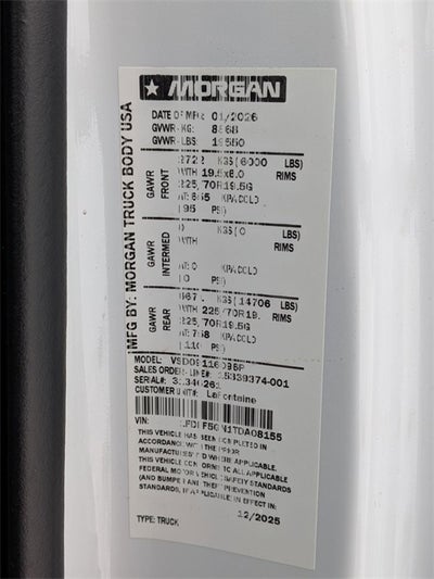 2026 Ford F-550SD XL DRW