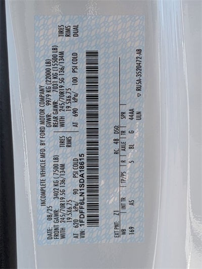 2025 Ford F-600SD XL