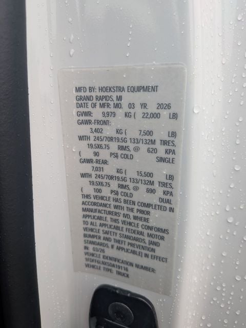 2025 Ford F-600SD XL