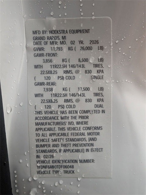 2026 Ford F-650SD Base