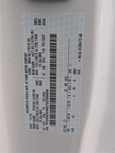 2026 Ford F-550SD DRW