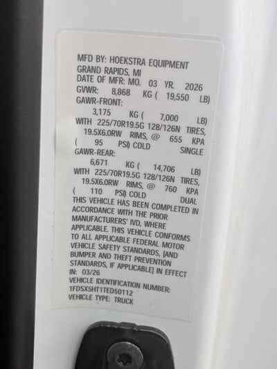 2026 Ford F-550SD XL DRW