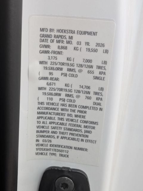 2026 Ford F-550SD XL DRW