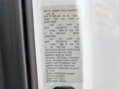 2025 Ford F-450SD XL PLATFORM