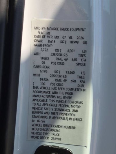 2025 Ford F-550SD XL DRW