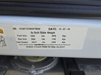 2025 Ford F-750SD Base 10' Chrysteel Dump