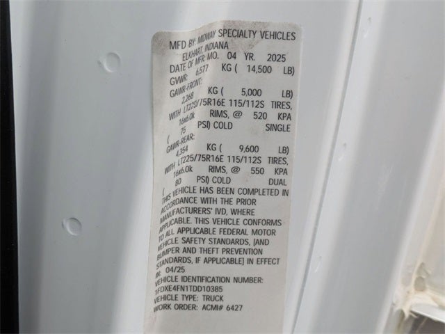 2026 Ford E-450SD Base