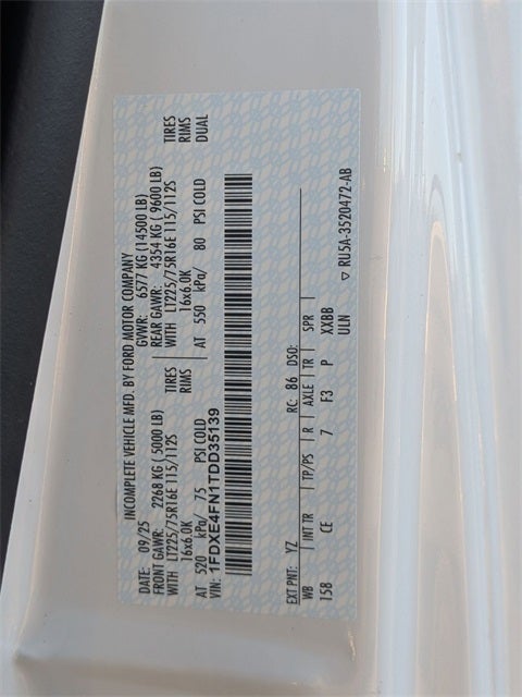 2026 Ford E-450SD Base