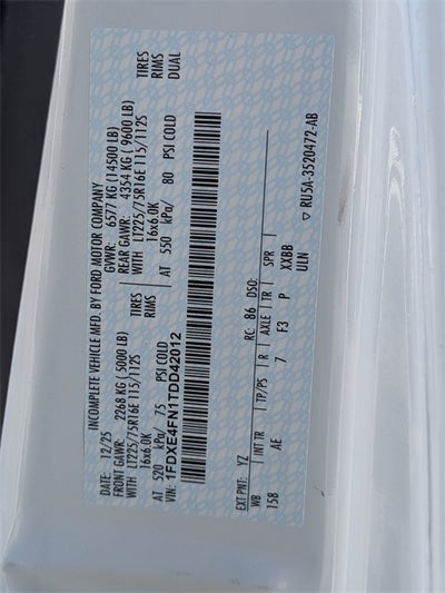 2026 Ford E-450SD Base