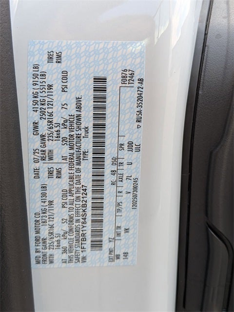 2025 Ford Transit-250 Base