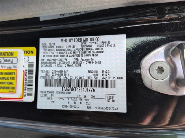 2025 Ford Mustang RTR Spec 2