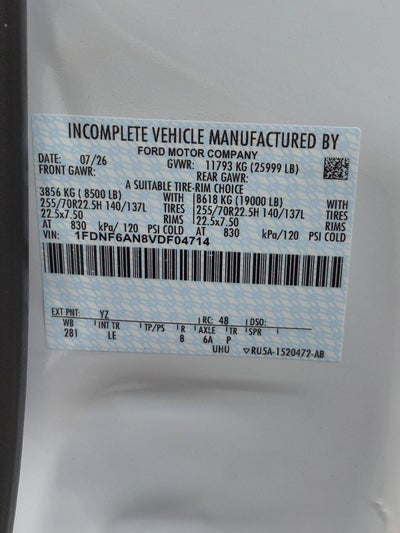 2027 Ford F-650SD Base
