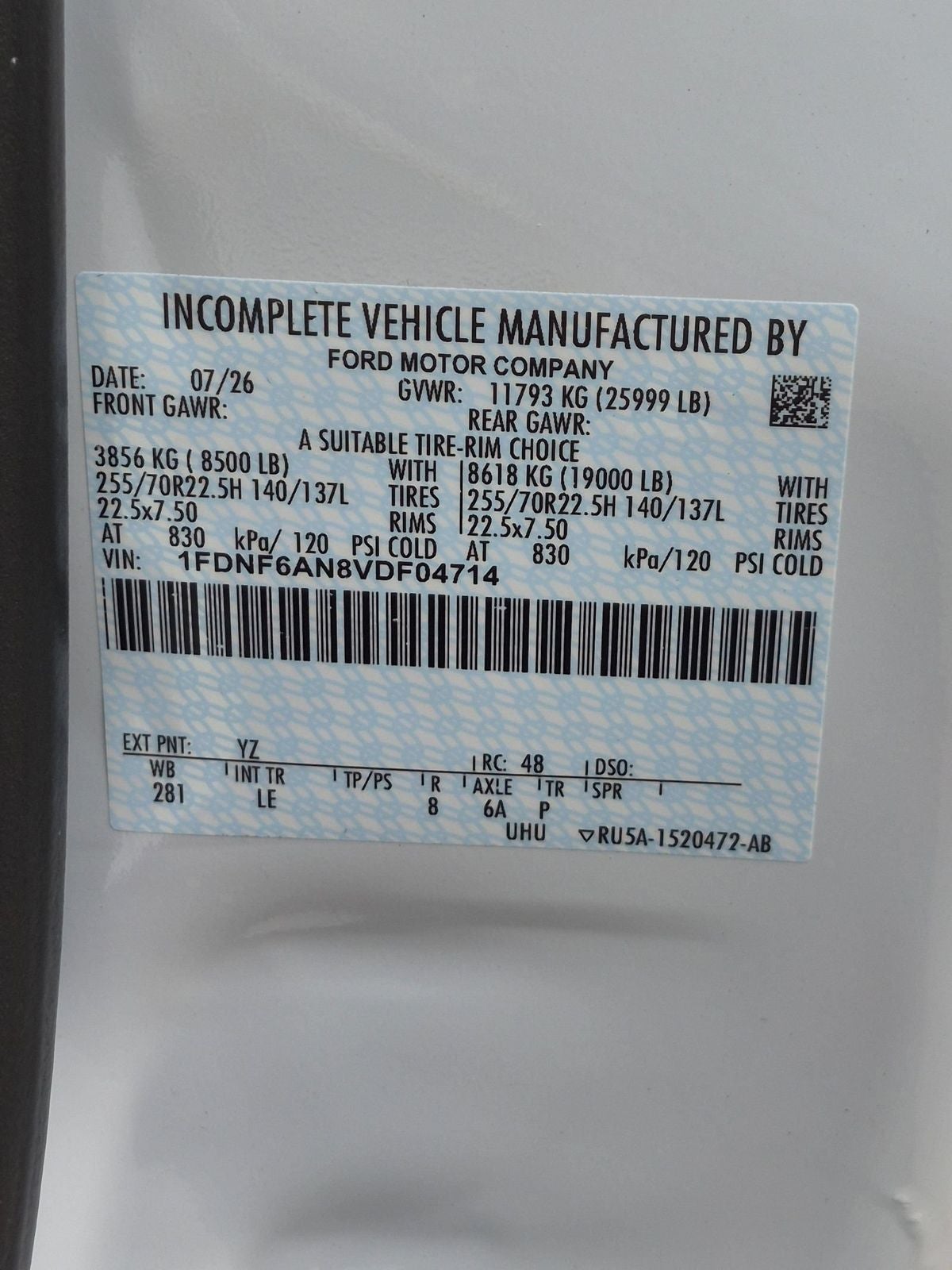 2027 Ford F-650SD Base