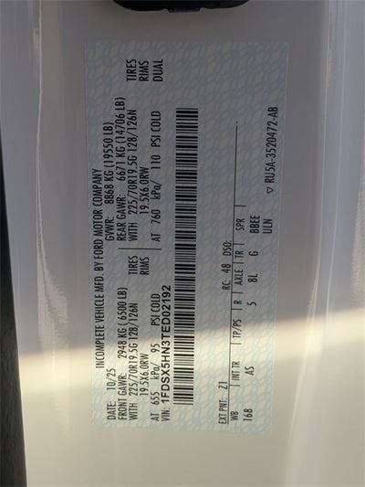 2026 Ford F-550SD XL DRW