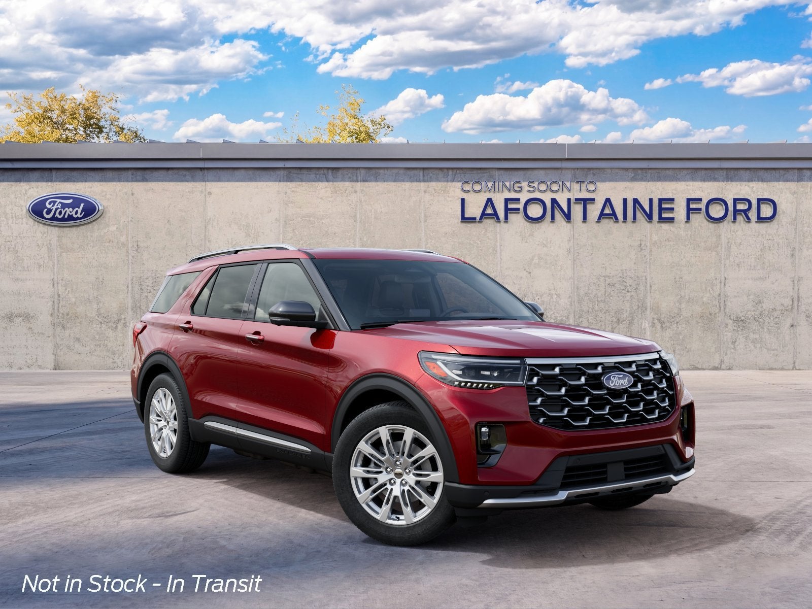 2027 Ford Explorer Platinum In-Transit