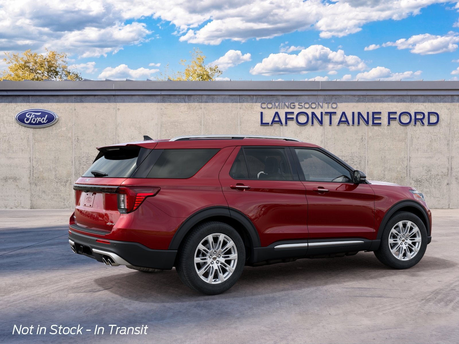 2027 Ford Explorer Platinum In-Transit