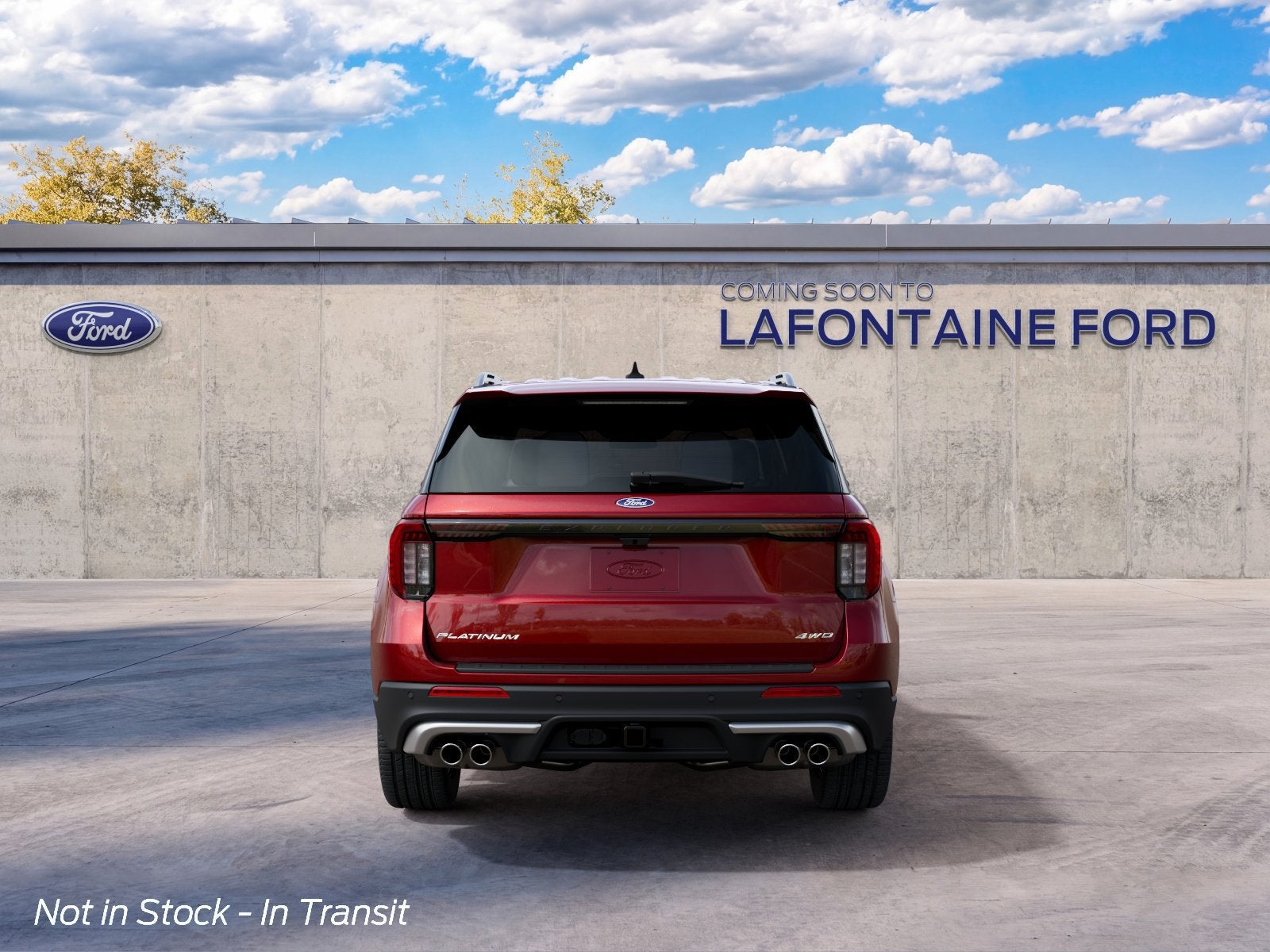 2027 Ford Explorer Platinum In-Transit