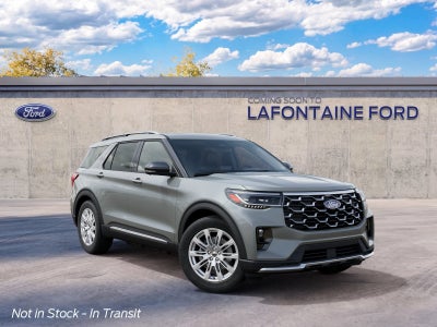 2027 Ford Explorer Platinum In-Transit