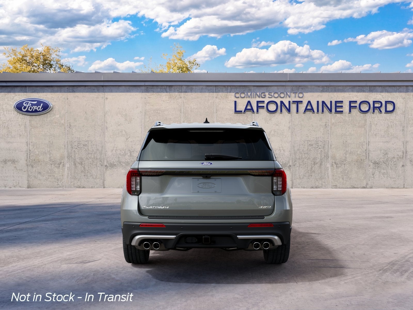 2027 Ford Explorer Platinum In-Transit