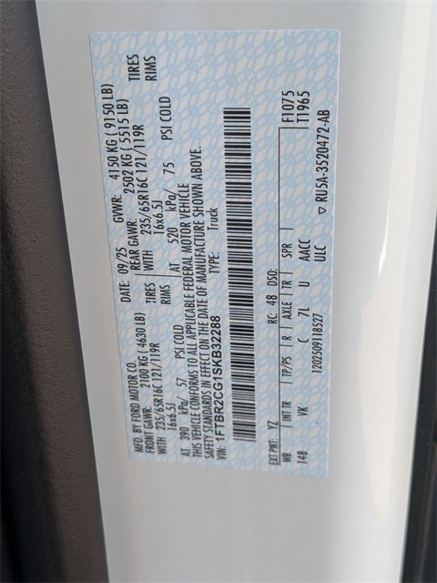 2025 Ford Transit-250 Base